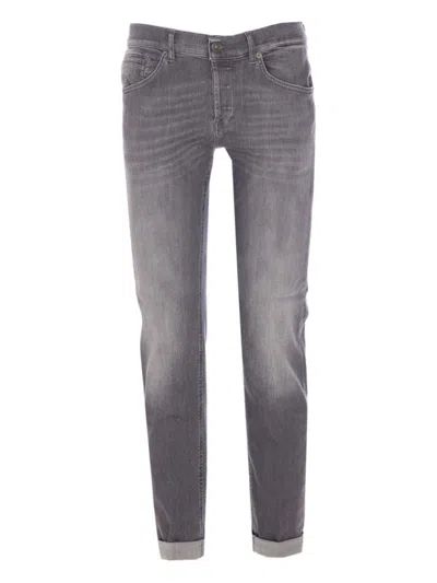 Dondup Slim-fit Gray Denim Jeans