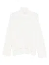 Dondup Halterneck Sweater In White