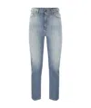 Dondup Cindy - Regular Stretch Denim Jeans In Gray