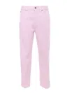 DONDUP HIGH-WAISTED PINK JEANS