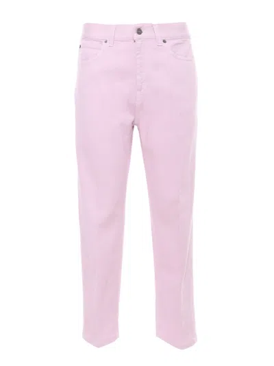 Dondup High-waisted Pink Jeans