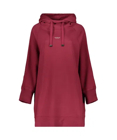 DONDUP LONGLINE COTTON HOODIE