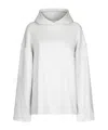 Dondup Hooded Sweatshirt In White