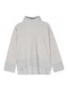 Dondup Turtle-neck Jumper In Grey