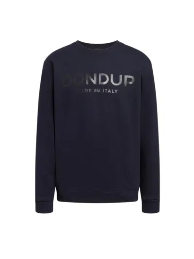Dondup Hoodie Man  - Regular Sweatshirt In Cotton Sweatshirt - Electric Blue