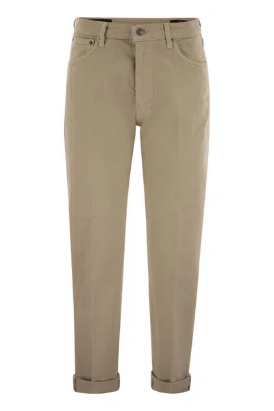 Dondup Women's Icon - Five Pocket Denim Trousers In Beige