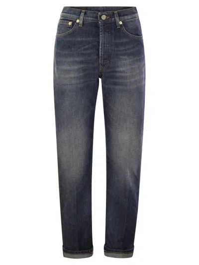 Dondup Women's Icon - Five Pocket Denim Trousers In Blue