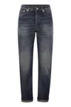 Dondup Women's Icon - Five Pocket Denim Trousers In Navy