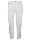 Dondup White Koons Long Jeans In White