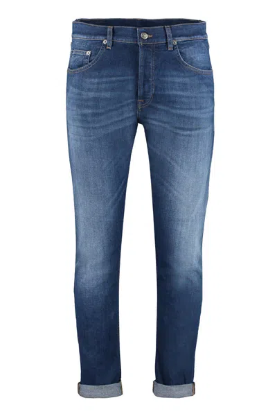 Dondup Icon Regular Fit Jeans In Denim
