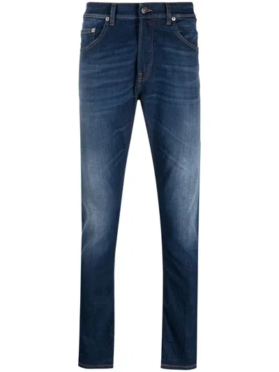 Dondup Icon Straight-leg Jeans In Blau