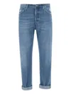 Dondup Straight Leg Jeans Icon In Blue