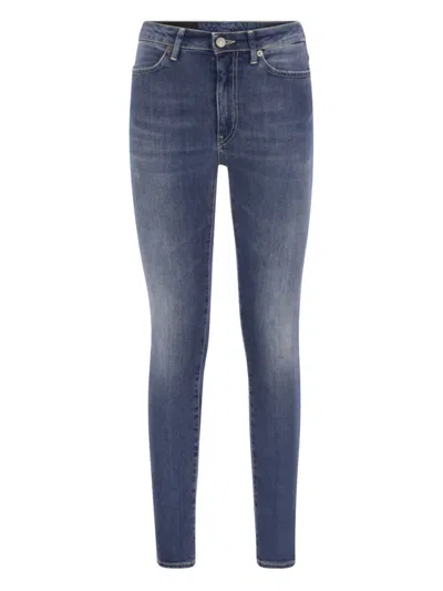 Dondup Iris Five-pocket Jeans In Blue