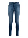 Dondup Fitted Jeans With Classic Five-pocket Design In Blue