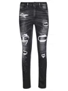 Dondup Distressed Detailing Trousers With Pockets And Loops In Black
