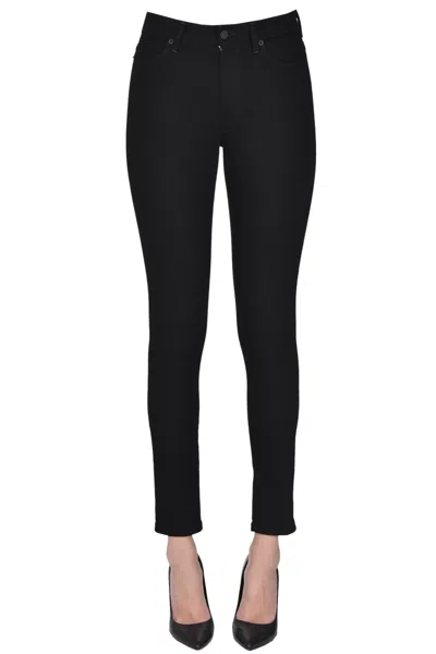 Dondup Iris Superskinny Jeans In Black