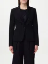 Dondup Jacket  Woman Color Black In Black
