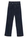 Dondup Logo-patch Jeans In Blue