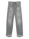 Dondup Distressed Jeans In Gray