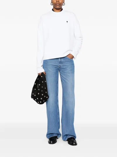 Dondup Jacklyn Blue Tailored Trousers