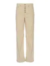 Dondup Jacklyn Corduroy Trousers In Animal Print