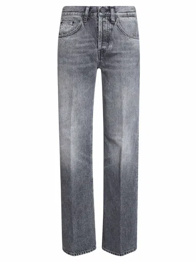 Dondup Jacklyn Loose-fit 5-pocket Jeans For Women In Nero