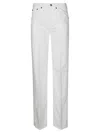 Dondup Jacklyn Trousers With Pockets And Loops In White