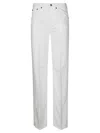 Dondup Jacklyn Trousers With Pockets And Loops In White
