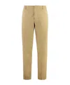 Dondup James Cotton Trousers In Green