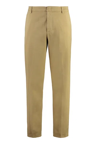 Dondup James Cotton Trousers In Pattern