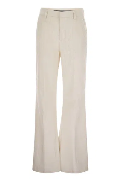 DONDUP DONDUP JANICE - WIDE CORDUROY TROUSERS