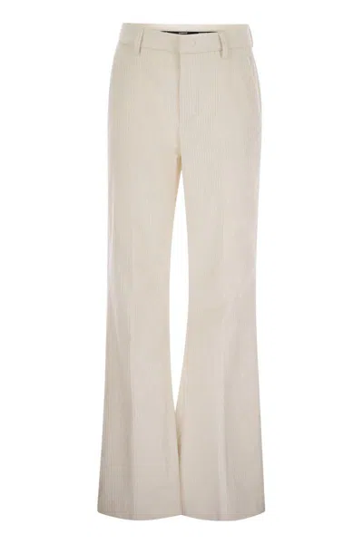 DONDUP DONDUP JANICE - WIDE CORDUROY TROUSERS