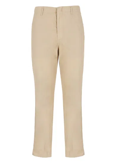 Dondup Janis Trousers In Beige