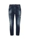 Dondup Alex Skinny Distressed Jeans