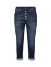 Dondup Bleach-effect High-waisted Jeans