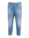Dondup Koons Pants In Blue