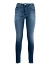 Dondup Fitted Jeans With Classic Five-pocket Design In Blue