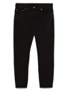 Dondup Logo-print Trousers In Black