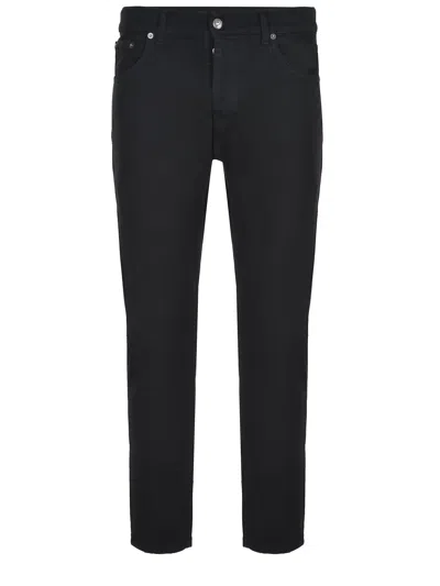Dondup Carrot Fit Jeans In Black