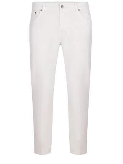 Dondup Multi-pocket Jeans In White