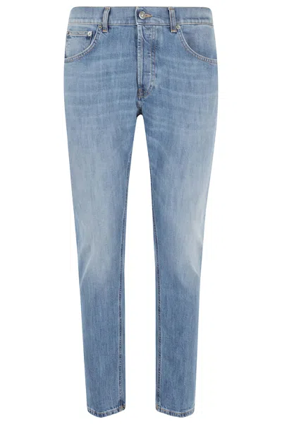 Dondup Jeans 5tasche Carrot Slim In Blue