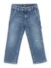 Dondup Cargo-pocket Jeans In Blue