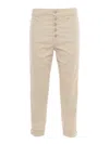 Dondup Trousers Featuring Bottom Cuffs And 5 Pockets In Multi