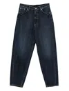 Dondup Straight-leg Denim Jeans With Subtle Fading In Blue