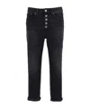 Dondup Koons Bot Jewelry Pants In Black