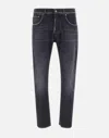 Dondup Dian Slim-leg Jeans In Black