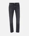 Dondup Dian Slim-leg Jeans In Black