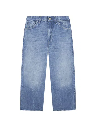 Dondup Jeans Blu Chiaro Effetto Washed  In Blue