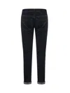 Dondup Men's George Jeans Denim Cachemire In Blue