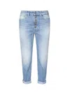 Dondup Jeans Koons Sciolti In Denim In Blue